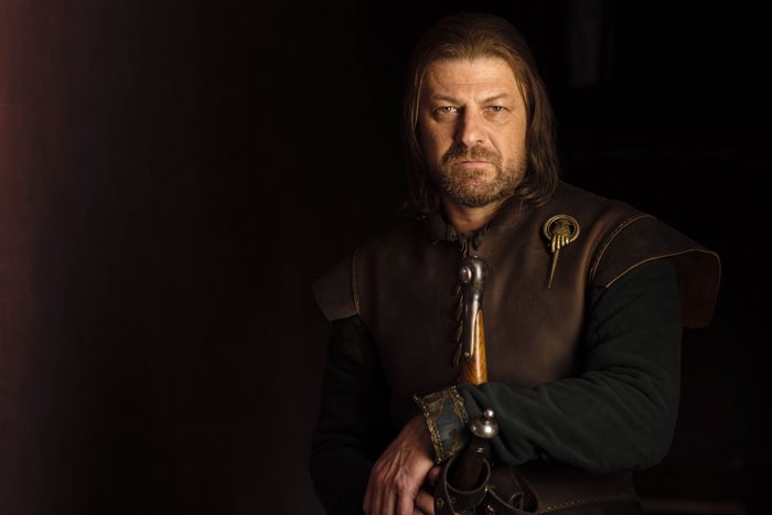 Sean Bean as Ned Stark from Game of Thrones