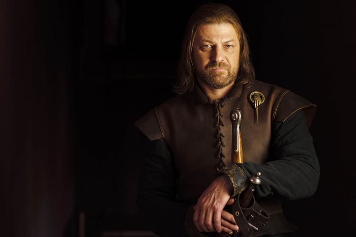 Sean Bean as Ned Stark from Game of Thrones