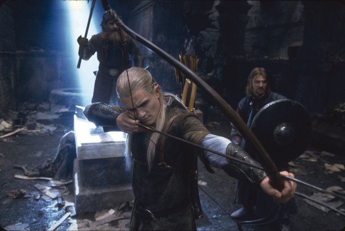 Legolas, Gimli, and Boromir from The Lord of the Rings