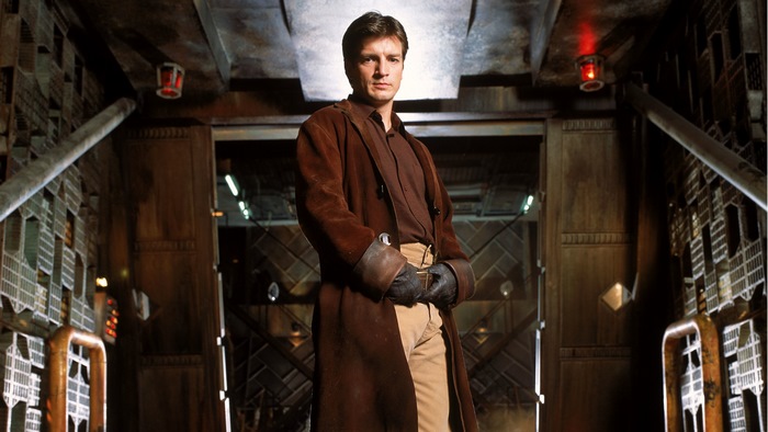 Nathan Fillion in Firefly