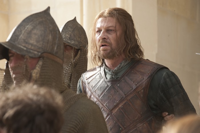 Sean Bean in armor