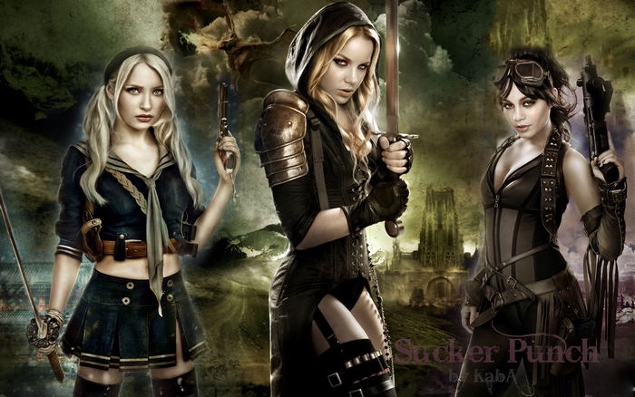 Three women from Sucker Punch