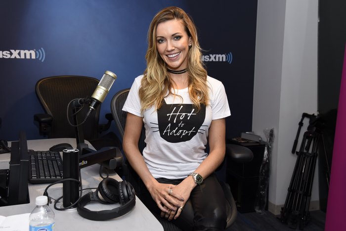 Katie Cassidy at SiriusXM