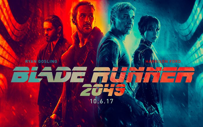 Blade Runner 2049 Poster with Ryan Gosling and Harrison Ford