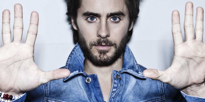 Jared Leto in Denim Jacket