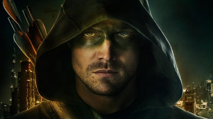 Stephen Amell as Arrow in Star City