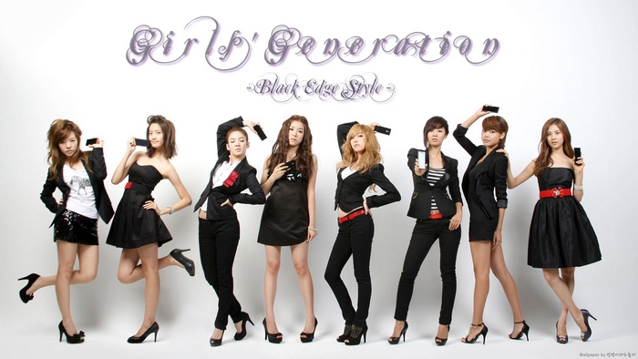 Girls' Generation Black Edge Style