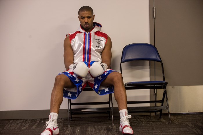 Michael B. Jordan as Adonis Creed in Rocky series