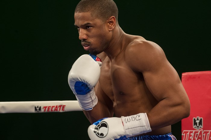 Michael B. Jordan boxing