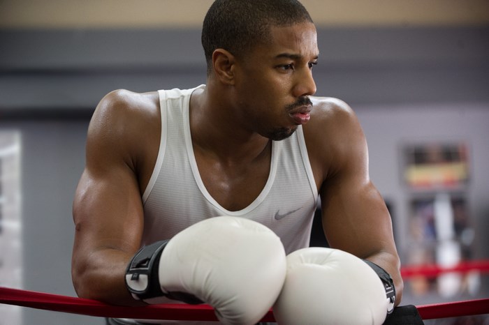 Michael B. Jordan in boxing ring