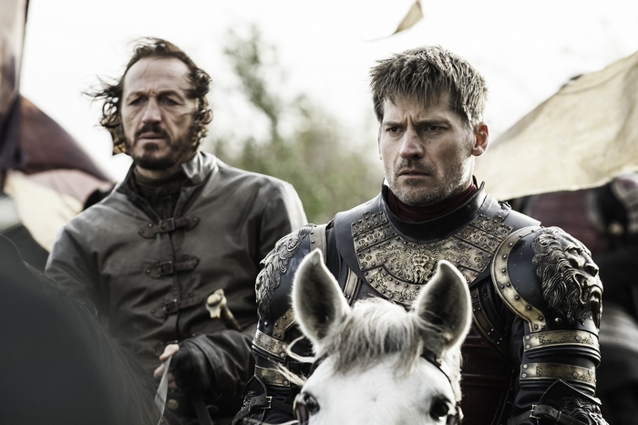 Bronn and Jaime Lannister from Game of Thrones