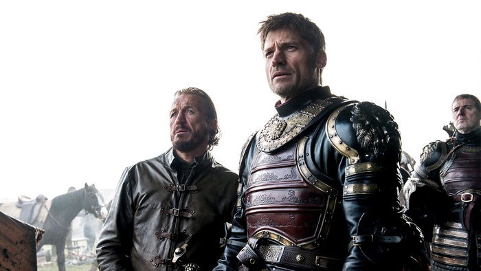 Bronn and Jaime Lannister from Game of Thrones