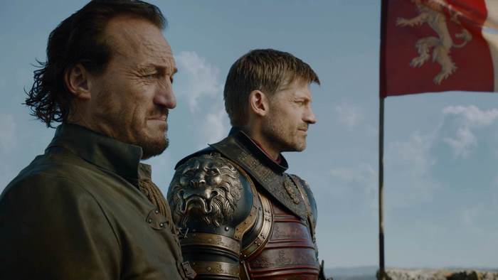 Bronn and Jaime Lannister from Game of Thrones