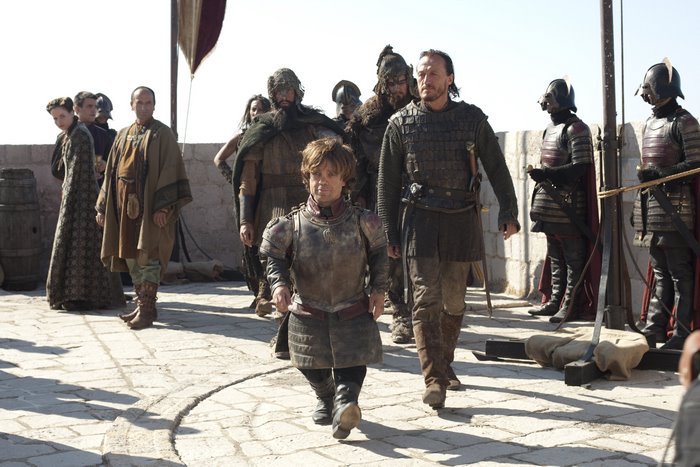 Tyrion Lannister and Bronn from Game of Thrones
