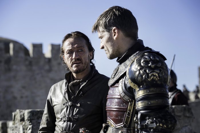 Bronn and Jaime Lannister from Game of Thrones