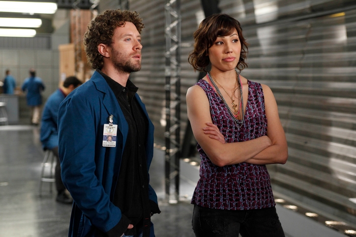 T. J. Thyne in a lab coat