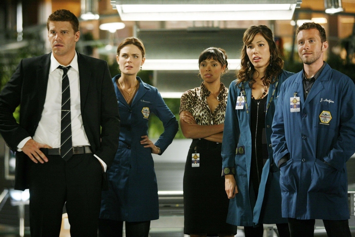 Bones cast in lab coats