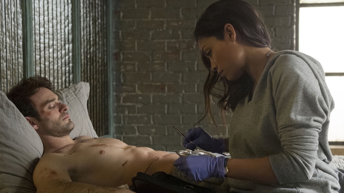 Claire Temple and Matt Murdock from Daredevil