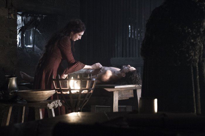Carice van Houten in Game of Thrones