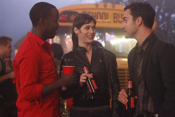 Lamorne Morris and friends at a party