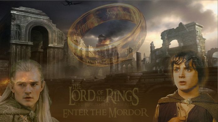 Legolas and Frodo from The Lord of the Rings
