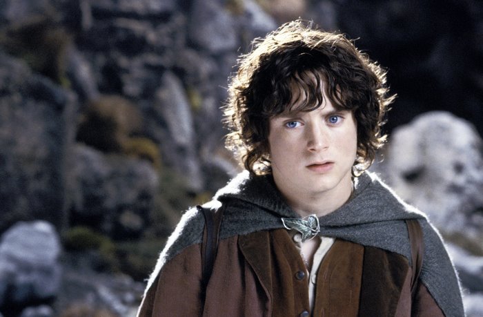 Elijah Wood as Frodo Baggins