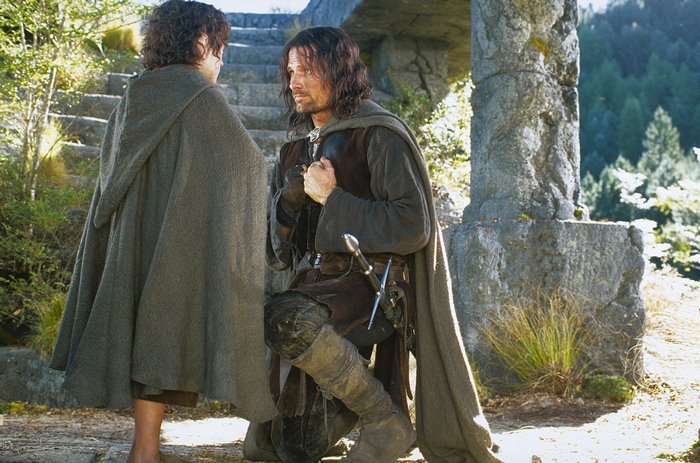 Aragorn and Frodo from The Lord of the Rings