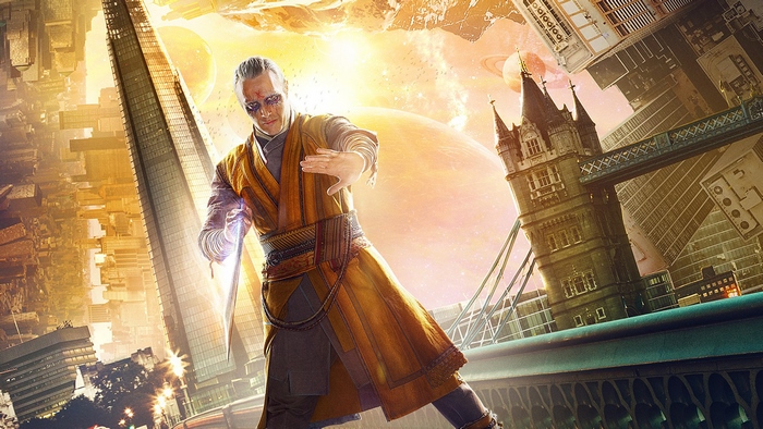 Mads Mikkelsen as Kaecilius in Doctor Strange