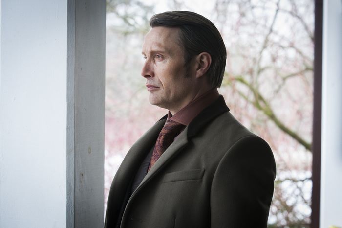 Mads Mikkelsen in a suit
