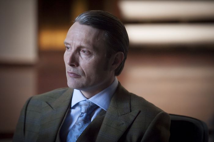 Mads Mikkelsen in a suit