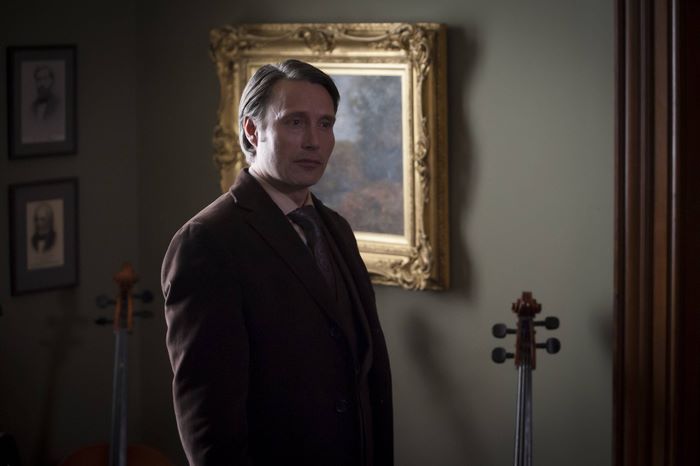 Mads Mikkelsen in a suit