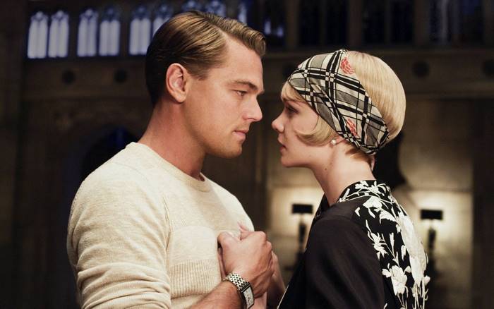Leonardo DiCaprio and Carey Mulligan in The Great Gatsby