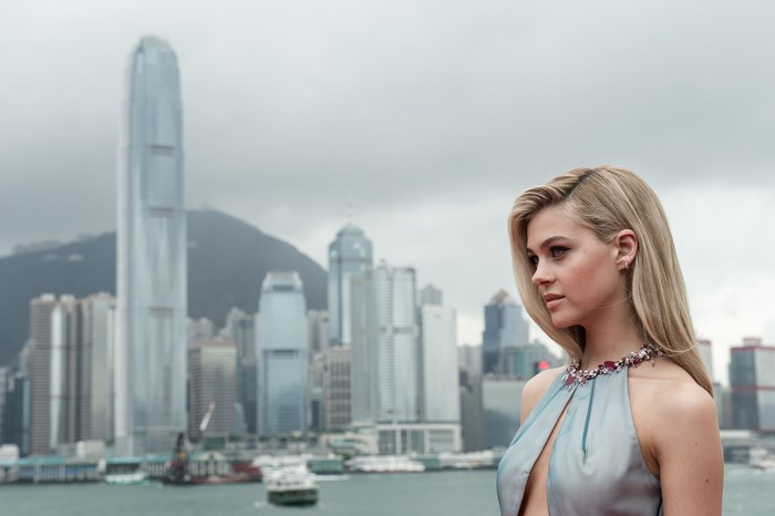 Nicola Peltz in Hong Kong