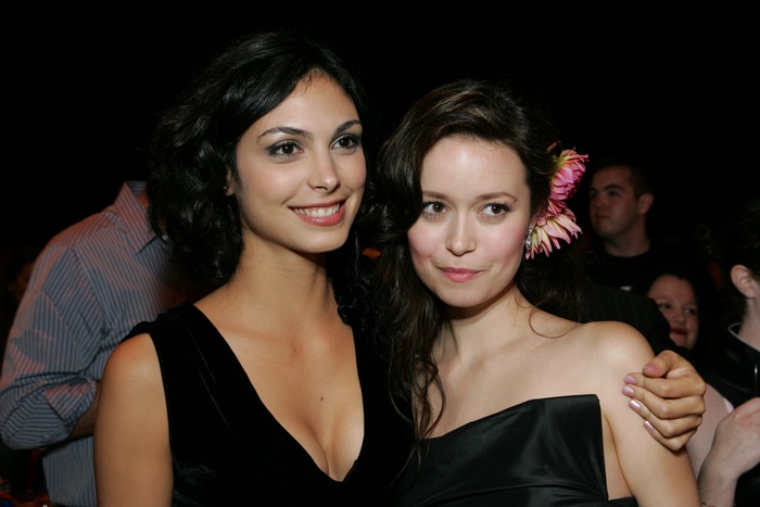 Morena Baccarin and actress Autumn Reeser