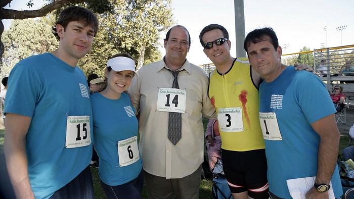 The Office cast at Rabies Awareness Fun Run