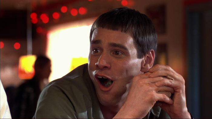 Jim Carrey in Dumb and Dumber