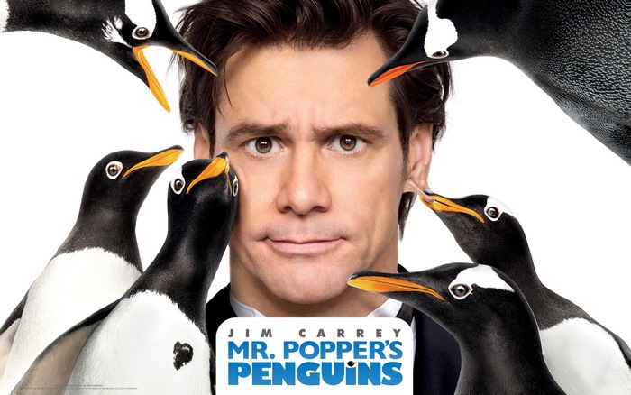 Jim Carrey in Mr. Popper's Penguins