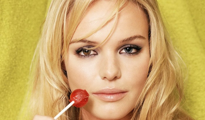 Kate Bosworth with a lollipop