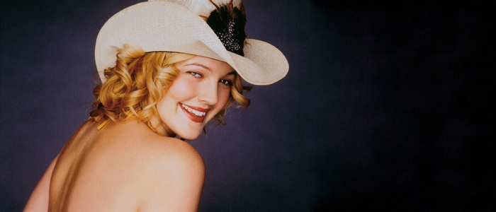 Drew Barrymore in a Cowboy Hat