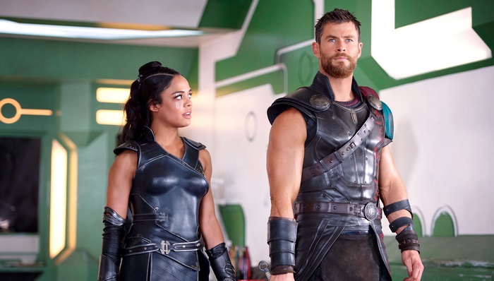 Thor and Valkyrie from Thor: Ragnarok