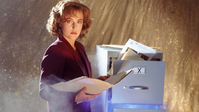 Gillian Anderson in The X-Files