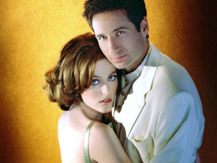 Gillian Anderson and David Duchovny