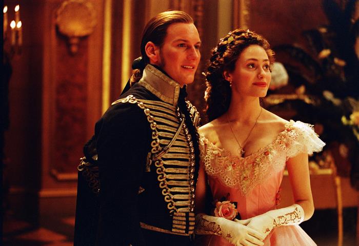 Emmy Rossum in costume