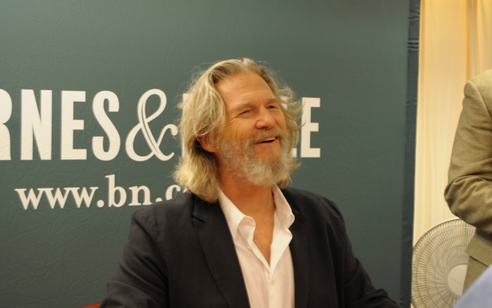 Jeff Bridges at Barnes & Noble