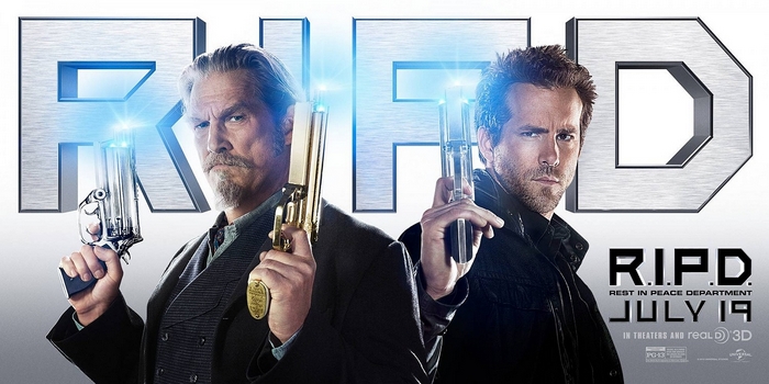 R.I.P.D. movie poster with Jeff Bridges and Ryan Reynolds