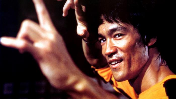 Bruce Lee in action