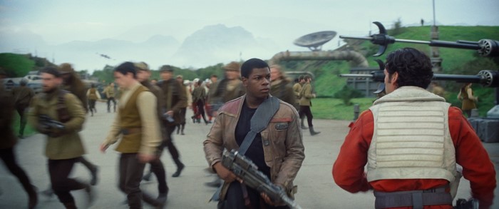 Finn and Poe Dameron from Star Wars