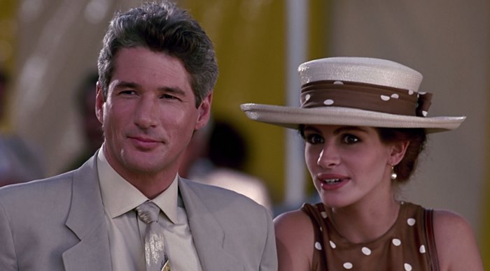 Richard Gere and Julia Roberts in Pretty Woman