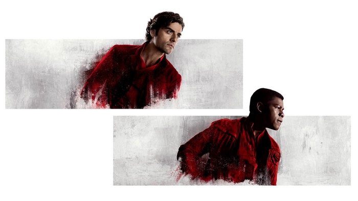 Poe Dameron and Finn from Star Wars