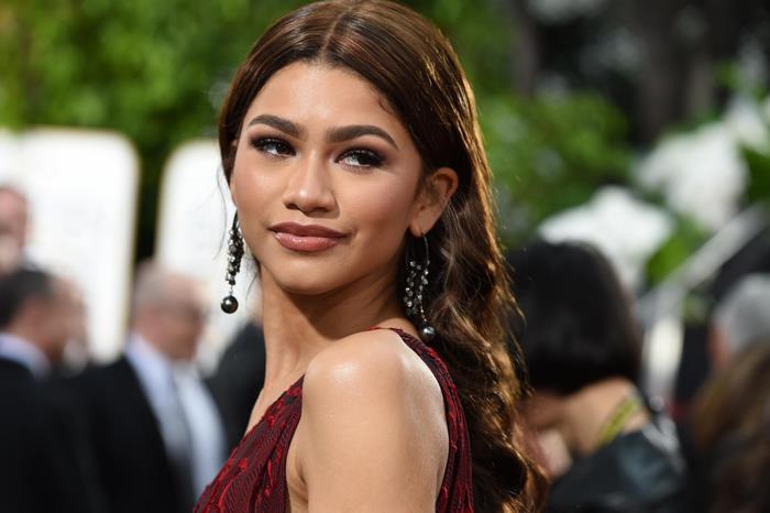 Zendaya at the Golden Globe Awards